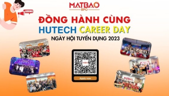 MẮT BÃO BPO - ĐỒNG HÀNH CÙNG HUTECH CAREER DAY 2023