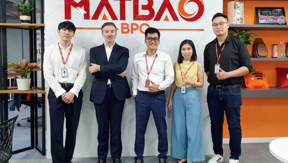 Mr Denis CEO GBA Ghé Thăm Mắt Bão BPO