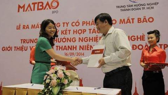 Họp Báo Ra Mắt Công Ty CP Mắt Bão BPO – Lễ Ký Kết Hợp Tác Với TT Hướng Nghiệp, Dạy Nghề Và Giới Thiệu Việc Làm Thanh Niên