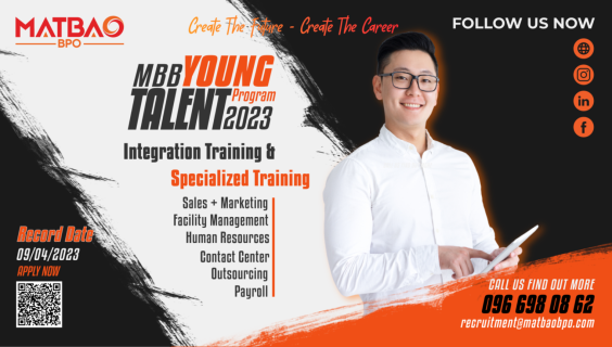 KHỞI ĐỘNG CHƯƠNG TRÌNH MBB YOUNG TALENTS PROGRAM 2023