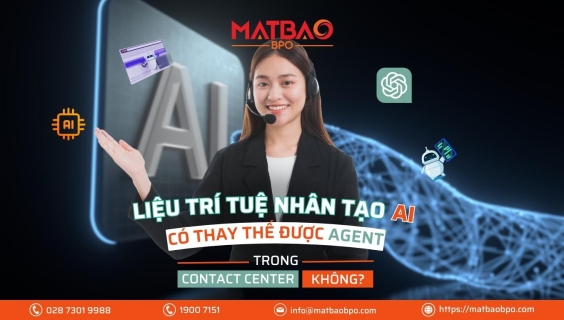 Liệu Trí Tuệ Nhân Tạo AI Có Thay Thế Được AGENT Trong Contact Center Không?