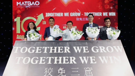 [TOGETHER WE GROW - TOGETHER WE WIN]: NHỮNG KHOẢNH KHẮC ĐÁNG NHỚ TẠI ĐÊM TIỆC KỶ NIỆM 10 NĂM THÀNH LẬP CÔNG TY CP BPO MẮT BÃO